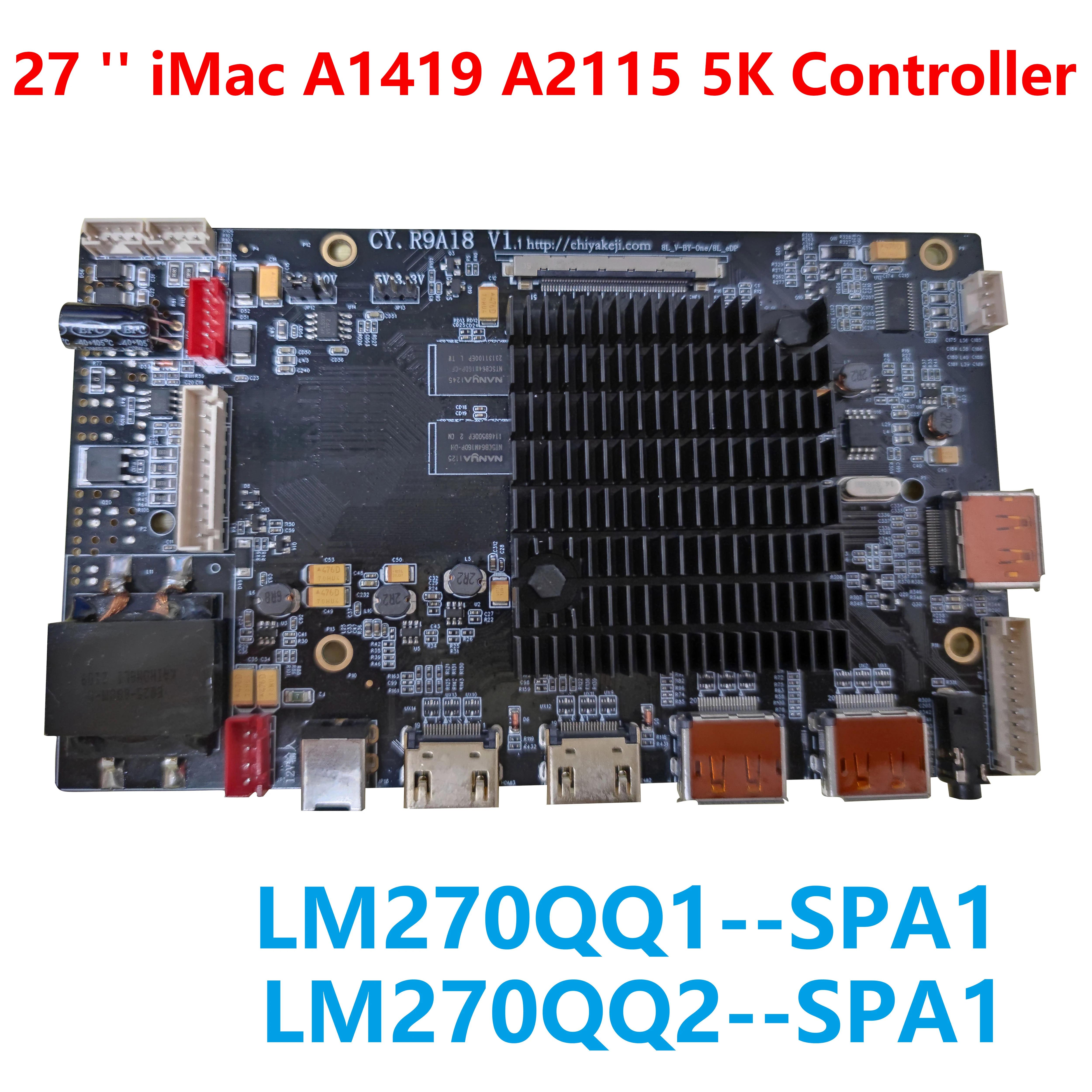 ̸ LCD Ʈѷ DP 1.4 CŸ ̹  DIY  ŰƮ, LM270QQ1, LM270QQ2 ȭ ׽Ʈ κ, 27 ġ, A1419, A2115, 5K